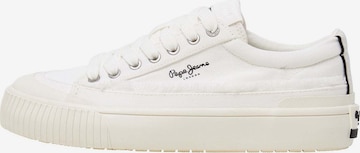 Sneaker bassa 'Ben Fresh' di Pepe Jeans in bianco: frontale