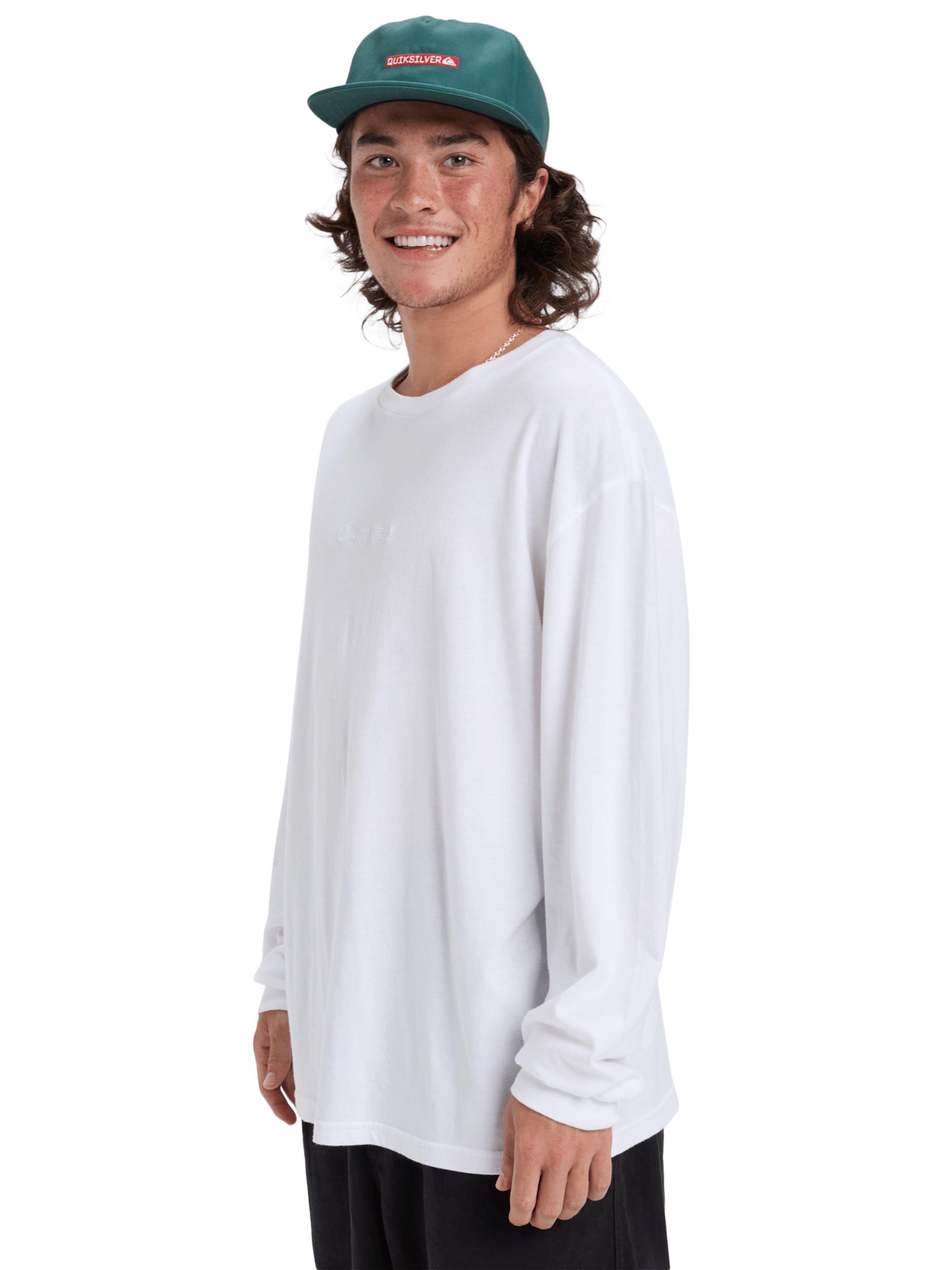 QUIKSILVER Shirt 'Salt Water' in White