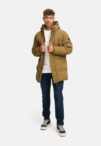 Manteau d’hiver 'INLondoy' INDICODE JEANS en vert