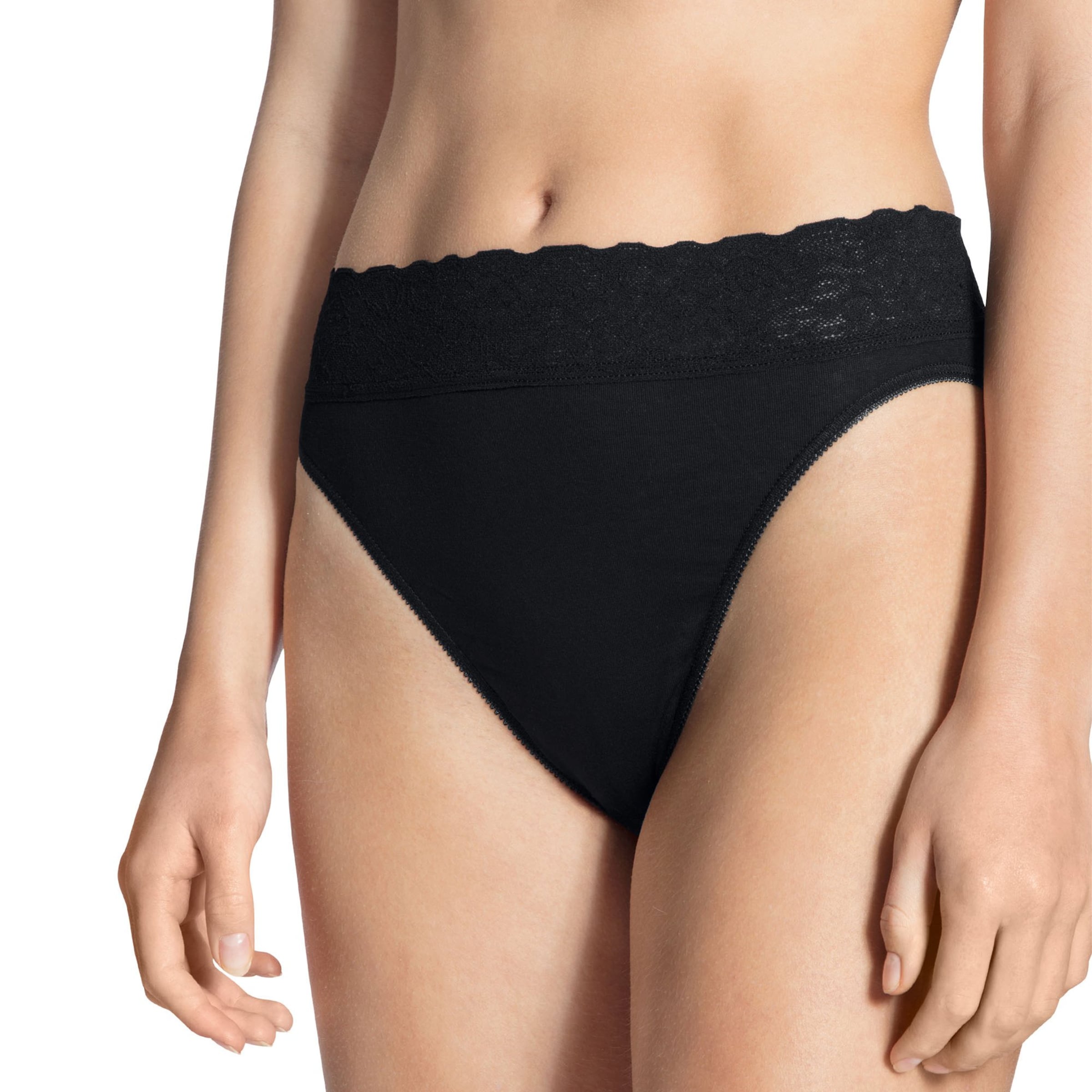 Slip di CALIDA in nero: frontale