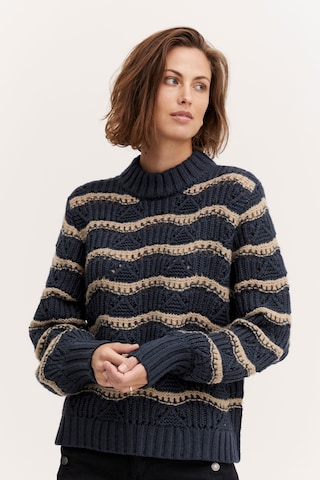 Fransa Sweater 'Fraya' in Blue: front