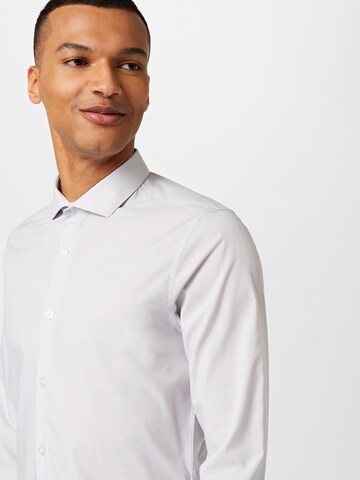 BURTON MENSWEAR LONDON Regular fit Button Up Shirt in Grey