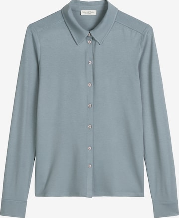Chemisier Marc O'Polo en bleu : devant