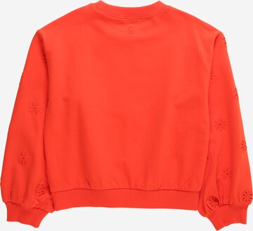 UNITED COLORS OF BENETTON - Sweatshirt em vermelho