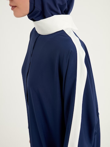 MARINA High neck Baddräktsklänning 'M2521-2' i blå