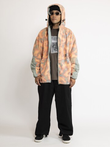 Volcom Fleece jas 'Iguchi' in Oranje