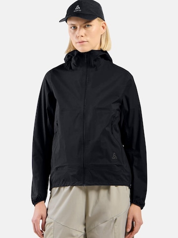 Veste de sport 'ESSENTIAL' ODLO en noir : devant