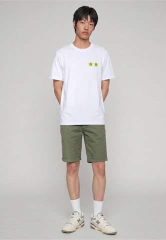 EDWIN T-Shirt 'Sakura' in Weiß