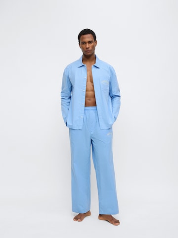 Calvin Klein Underwear - Pijama largo 'HERITAGE' en azul