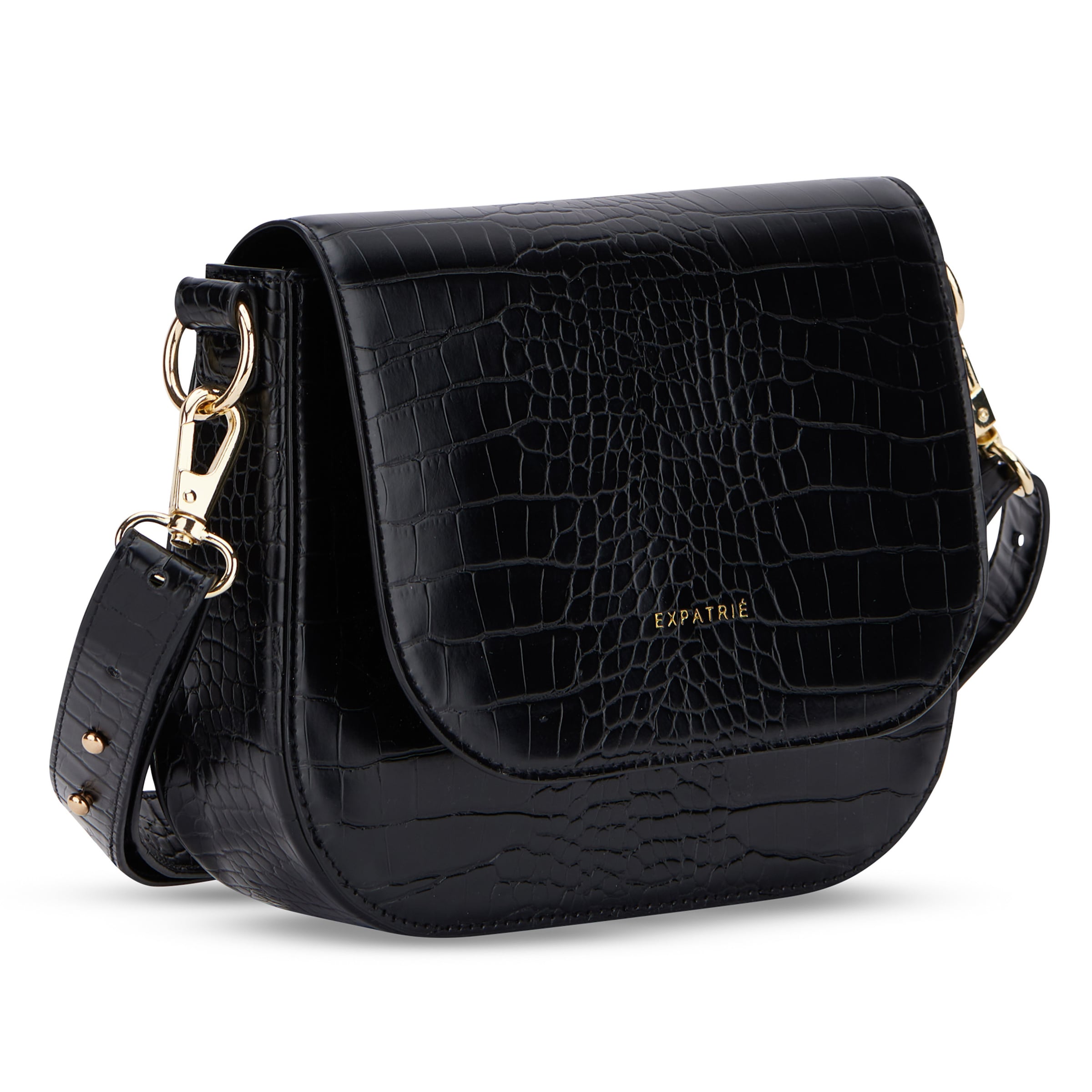 Expatrié - Bolso de hombro 'Louise Medium' en negro