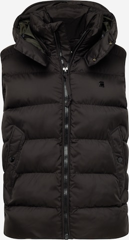 G-Star RAW Bodywarmer 'Whistler' in Zwart: voorkant