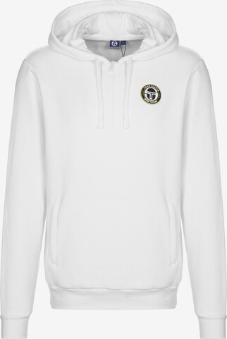 Felpa 'Bobby Team Platin' di Sergio Tacchini in bianco: frontale