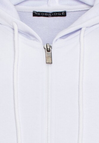 Redbridge Zip-Up Hoodie 'New Haven' in White