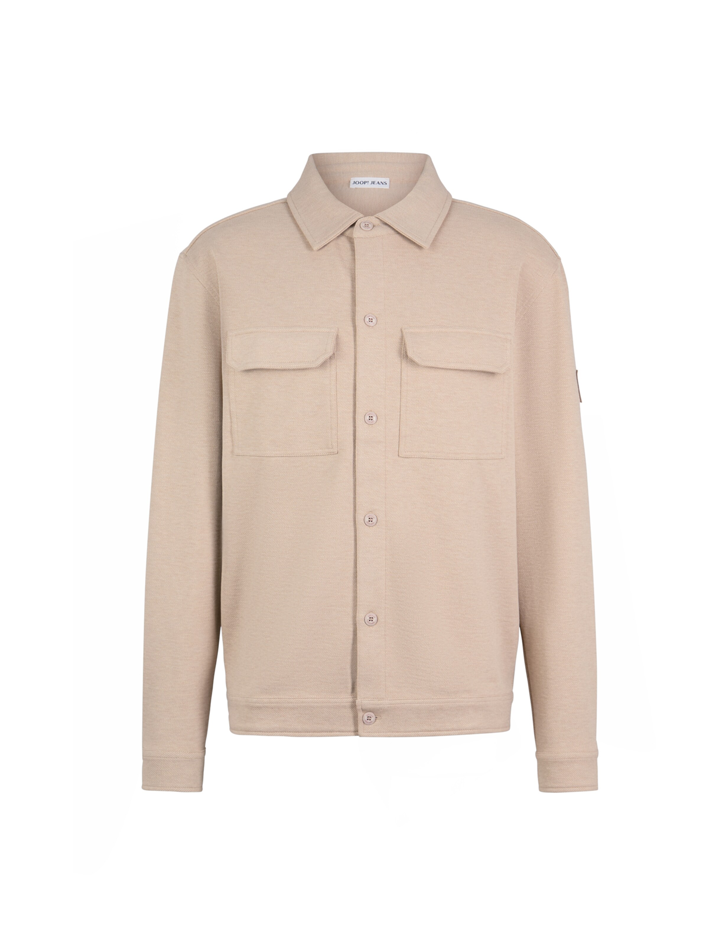 JOOP! Jeans Sweat jacket in Beige: front