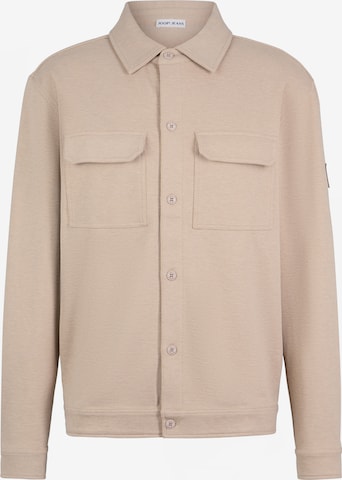 Veste de survêtement JOOP! Jeans en beige : devant