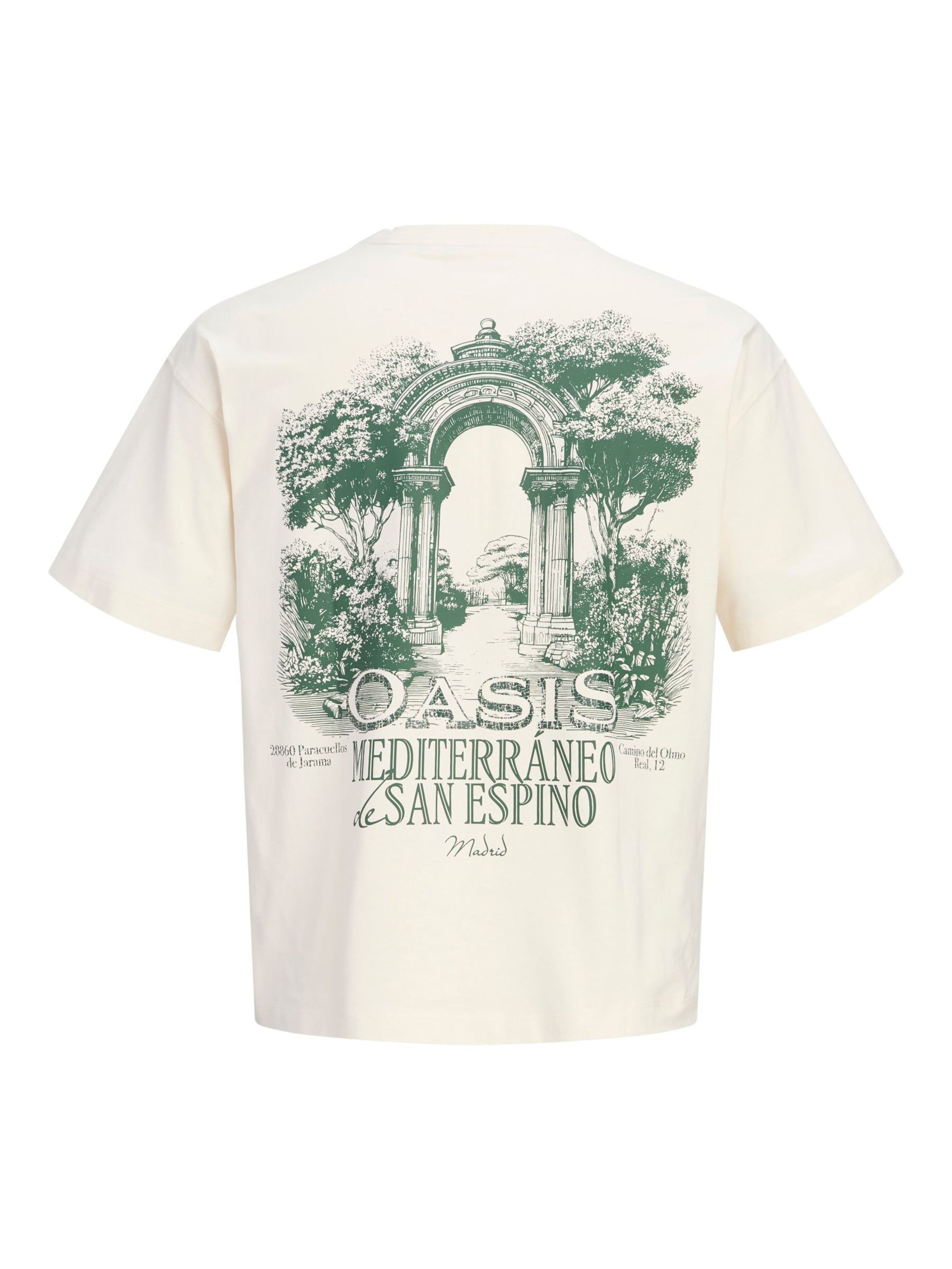 JACK & JONES Bluser & t-shirts 'JORAtocha' i hvid