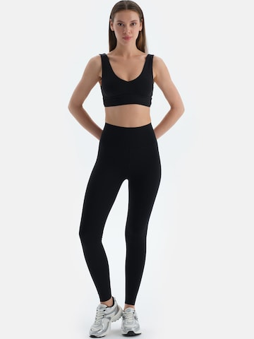 Dagi Skinny Leggings in Schwarz