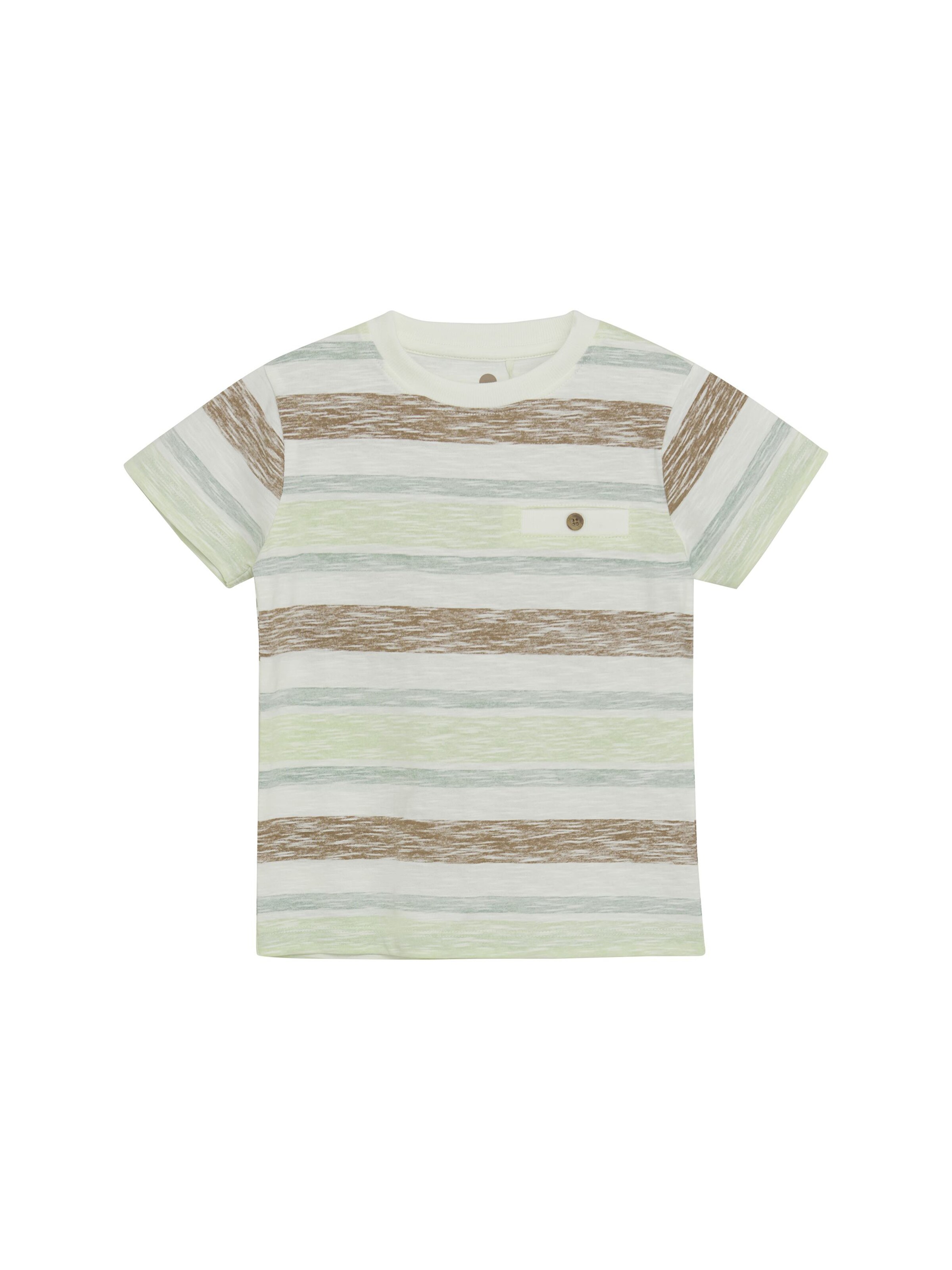 Maglietta ' ENT-shirt Stripe ' di EN FANT in marrone: frontale