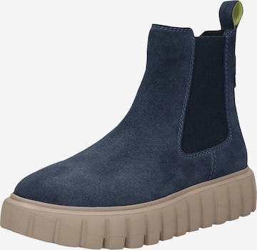 SALAMANDER Боти Chelsea в синьо: отпред