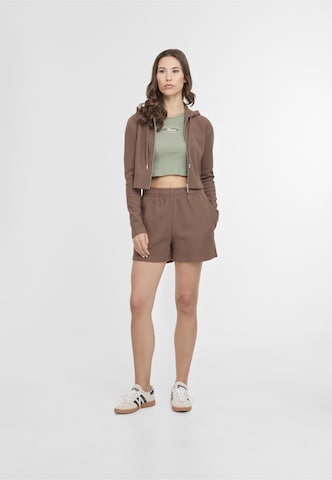 Karl Kani Bluza rozpinana w kolorze brązowy