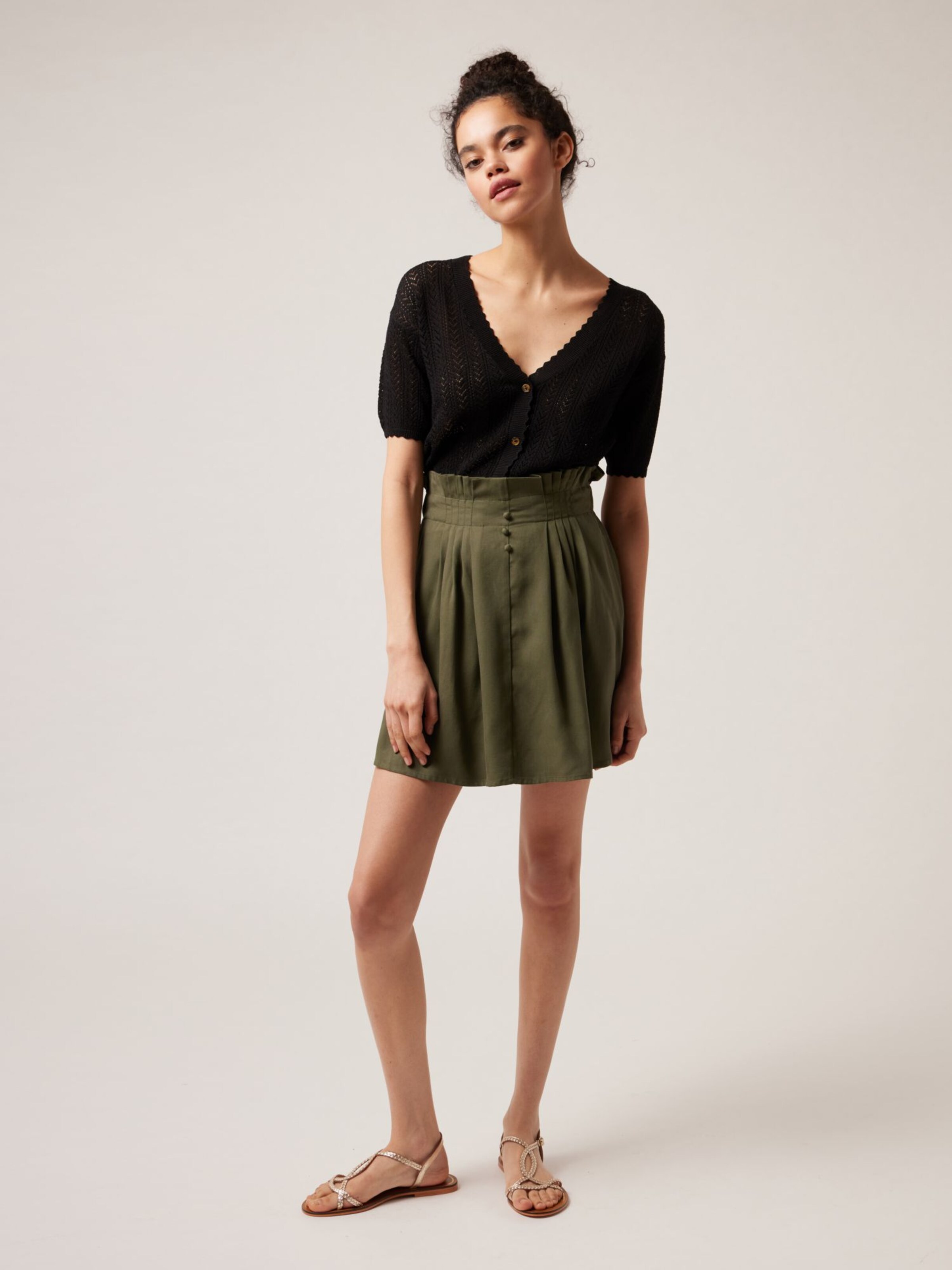 Jupe naf naf verte sale