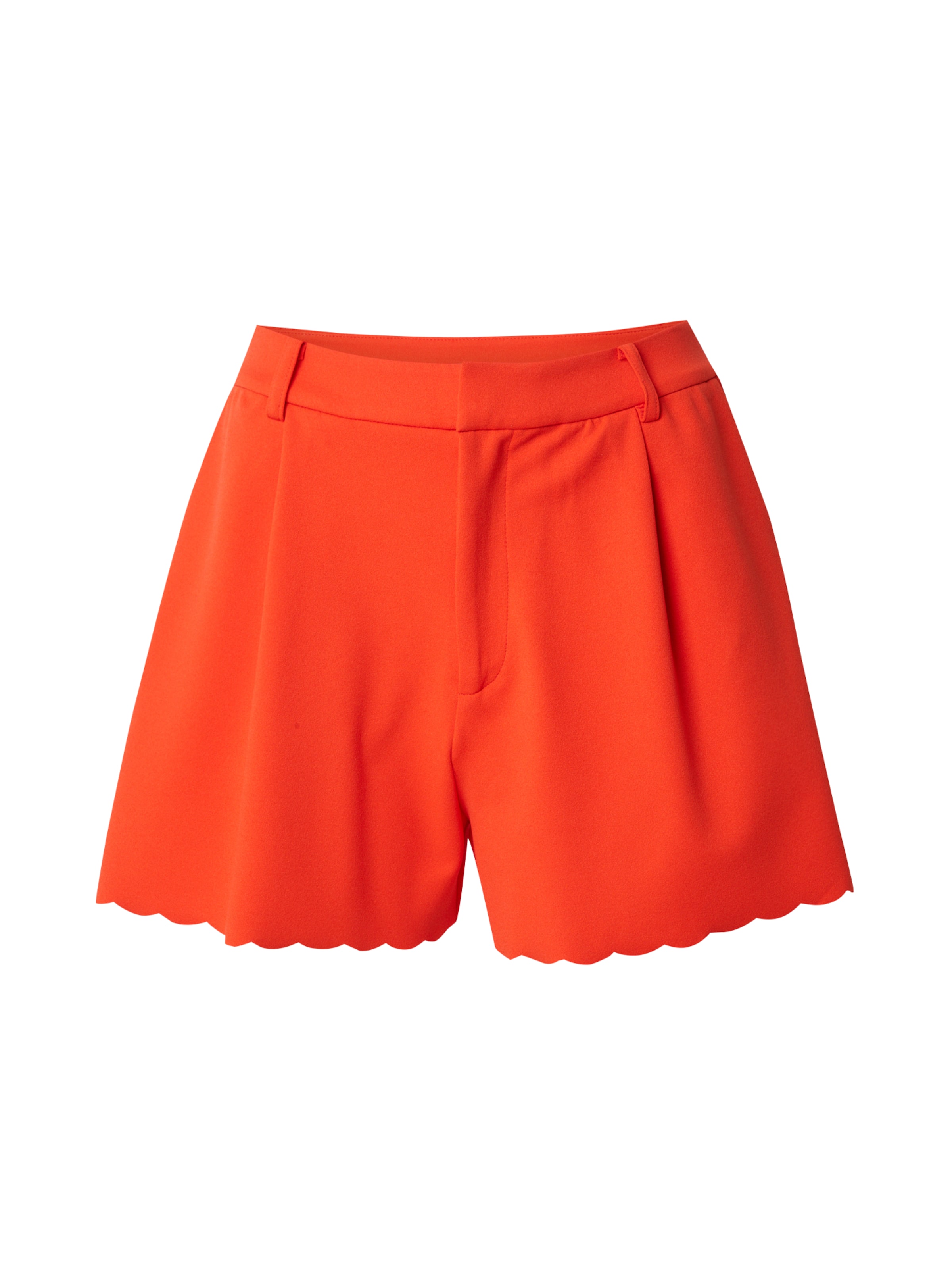 ONLY Regular Pleat-Front Pants 'ONLSILJA' in Red: front