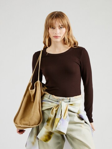 SELECTED FEMME Shirt 'SLFDIANNA' in Brown