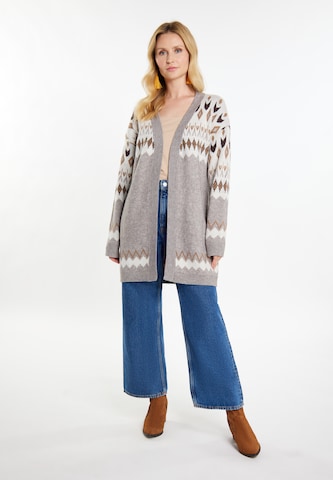 usha FESTIVAL Knit cardigan in Grey