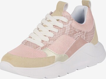 BULLBOXER Låg sneaker i rosa: framsida