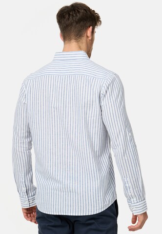 INDICODE JEANS Regular fit Overhemd 'Brayden' in Blauw