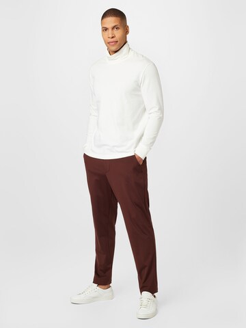 BOSS Black Regular Trousers 'Perin' in Brown