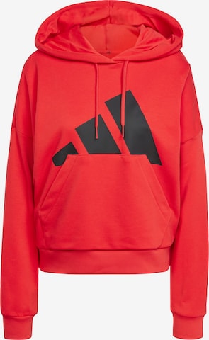Sweat de sport 'Essentials' ADIDAS SPORTSWEAR en rouge : devant
