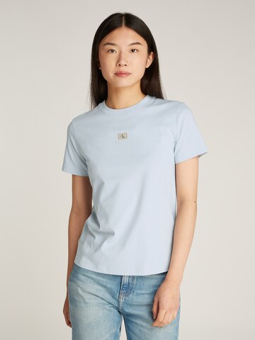 Maglietta di Calvin Klein Jeans in blu: frontale