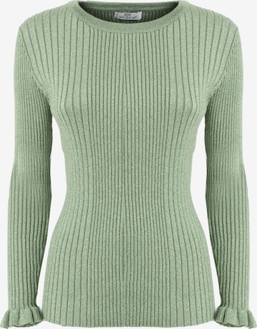 Influencer Sweater in Green: front