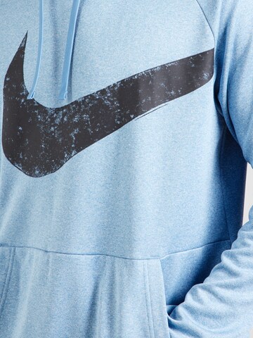 mėlyna NIKE Sportinio tipo megztinis