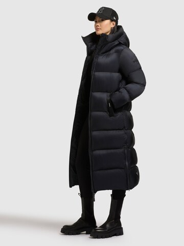 khujo Mantel 'Zinnia' in Blau