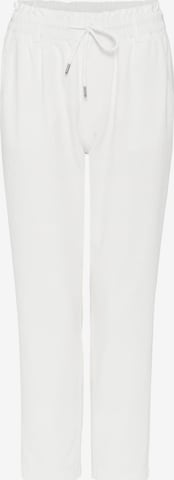 OPUS Regular Pants in White: front