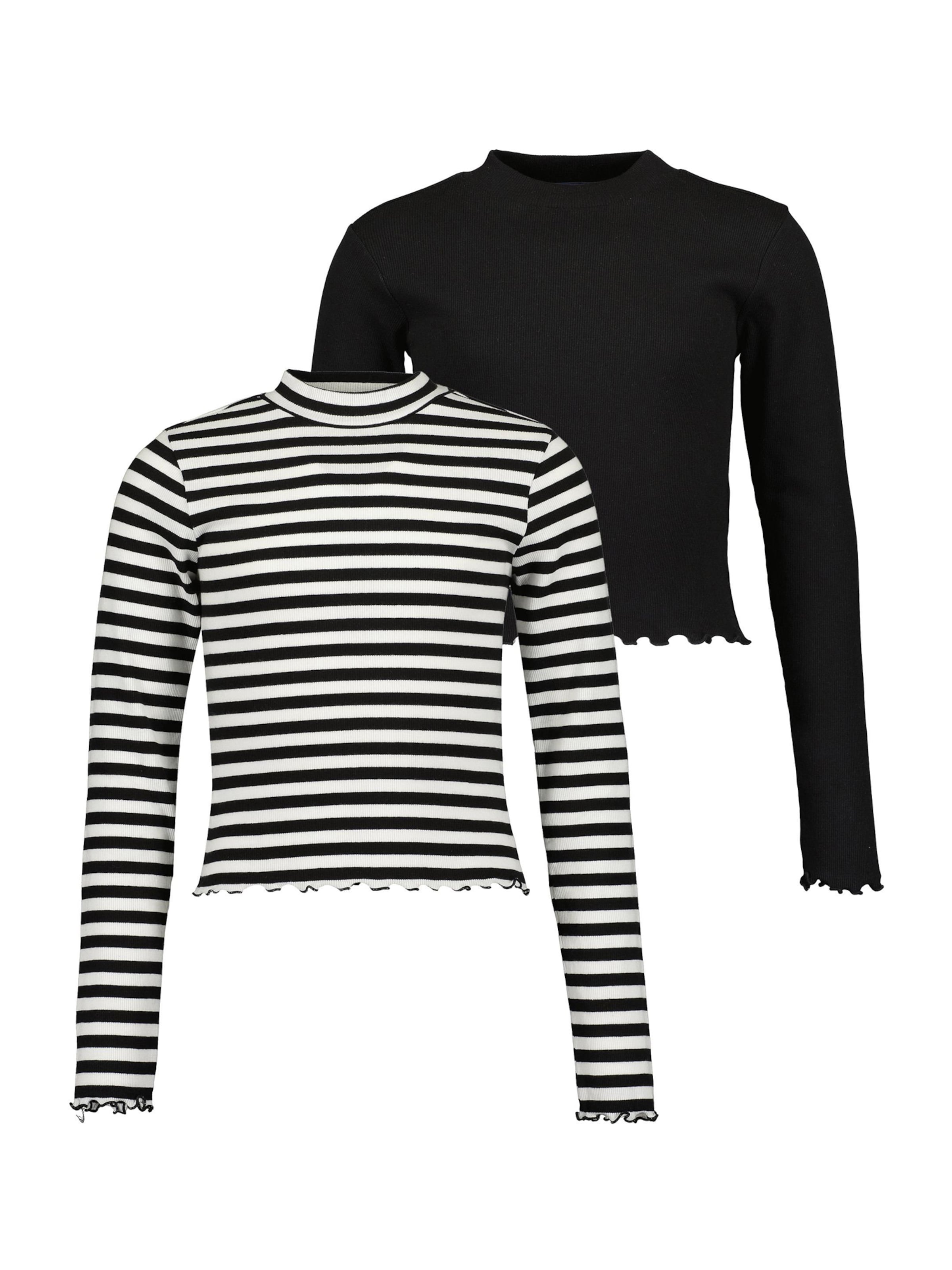 BLUE SEVEN - Camiseta en negro: frente