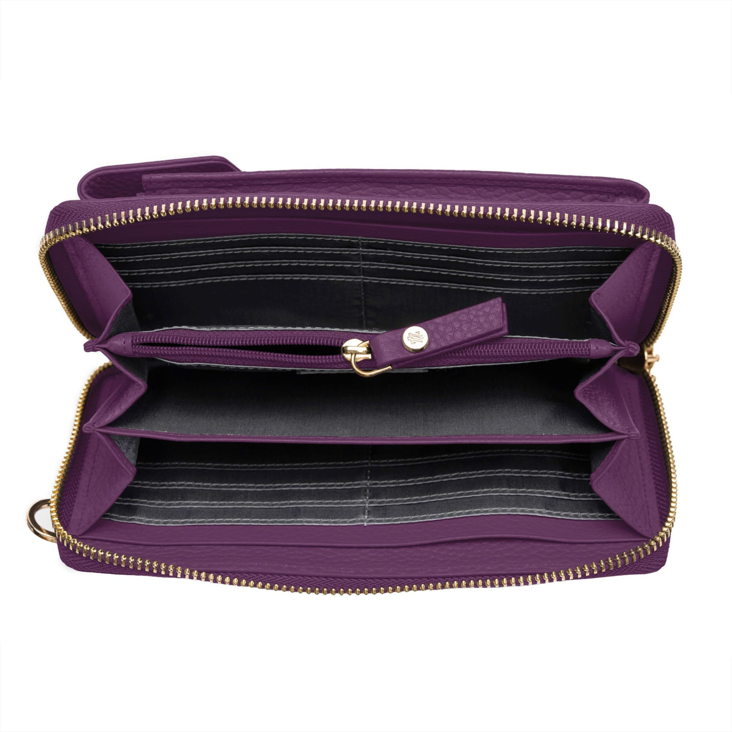Lazarotti Crossbody bag 'Bologna' in Purple