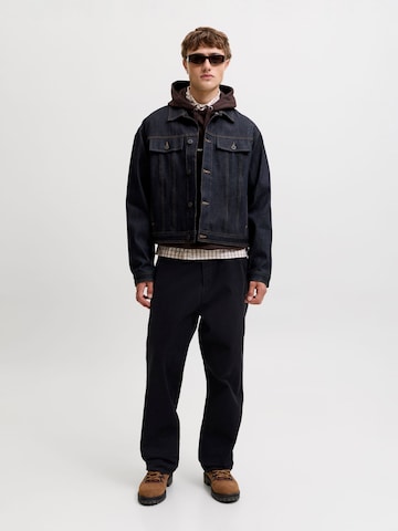 JACK & JONES - Ropa ancha Vaquero en negro: frente
