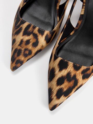 Pull&Bear Slingpumps in Beige