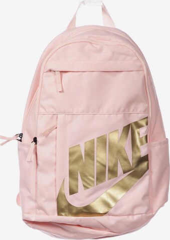 NIKE Backpack in One size in Pink: front