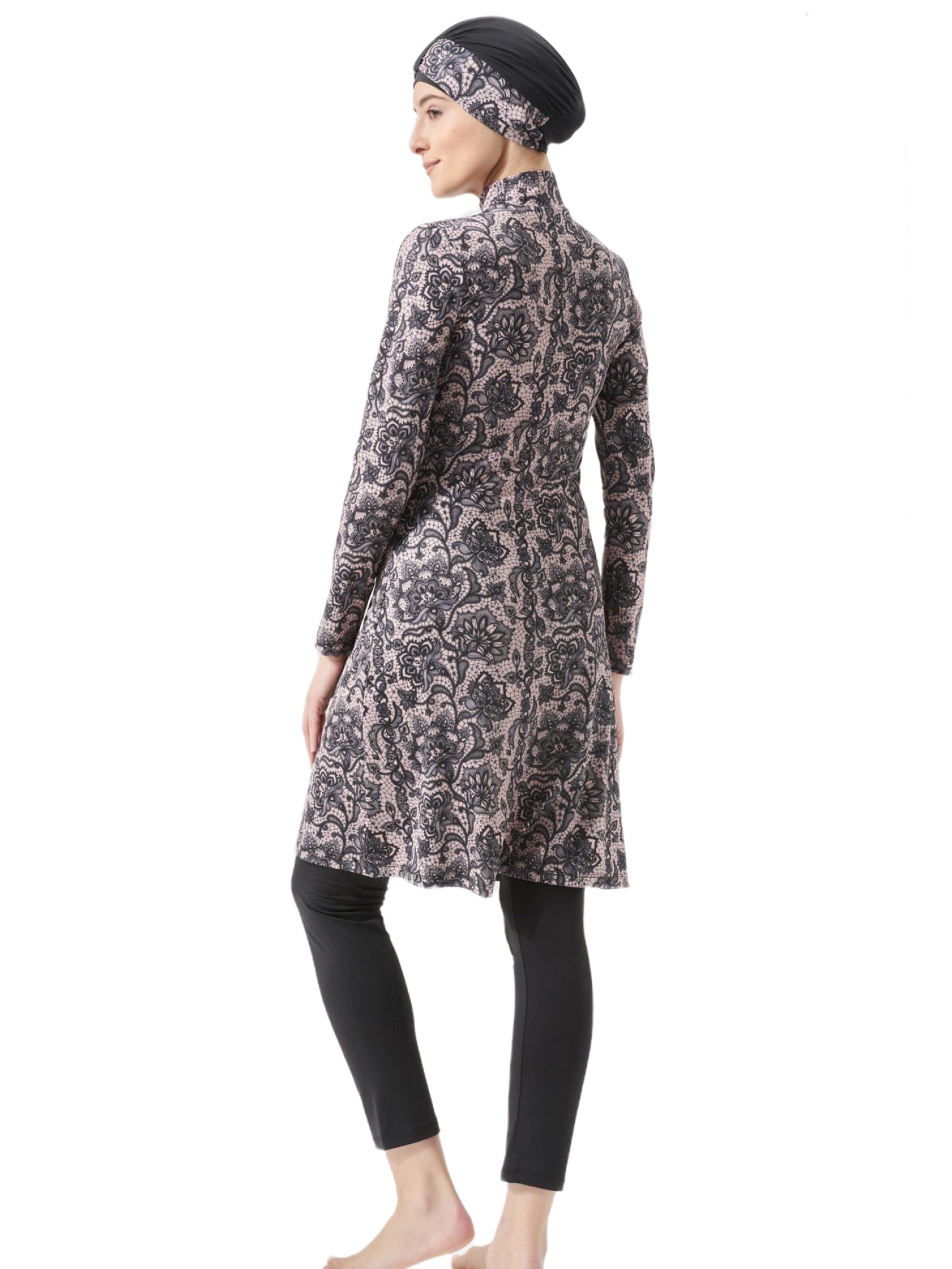 C&City Swimsuit 'Hijab' in Grey