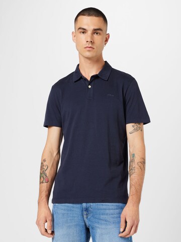 s.Oliver Shirt in Blauw: voorkant