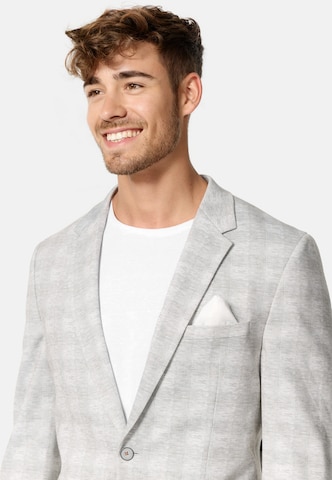 Coupe regular Veste de costume 'Leo' JEFF en gris