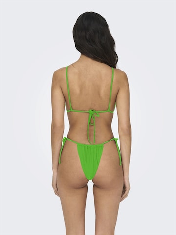 ONLY Triangel Bikinioverdel 'CARRIE' i grøn