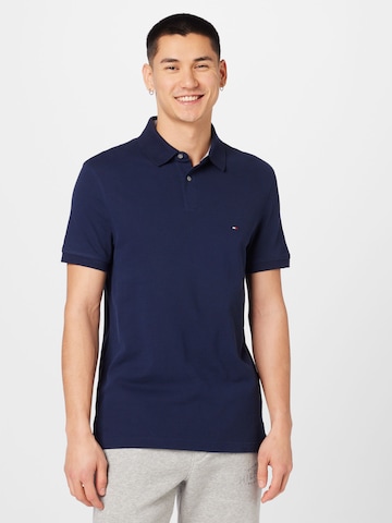 T-Shirt TOMMY HILFIGER en bleu : devant