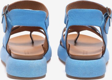 INUOVO Sandalen met riem in Blauw
