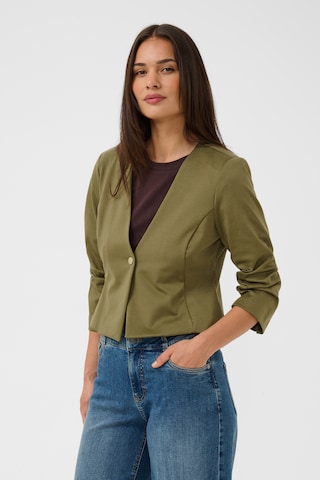 CULTURE Blazer 'CUPiil Eloise' in Green: front