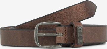 TOM TAILOR Belt 'Julia' in Brown: front